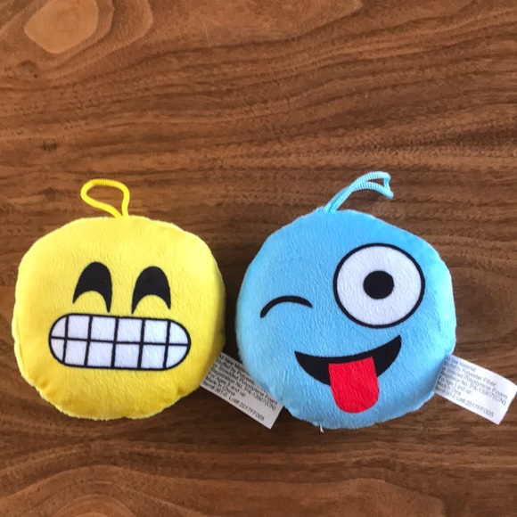 NWT emoji stuffed toys - Picture 1 of 6